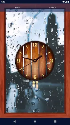 Rain Water Live Wallpaper android App screenshot 4